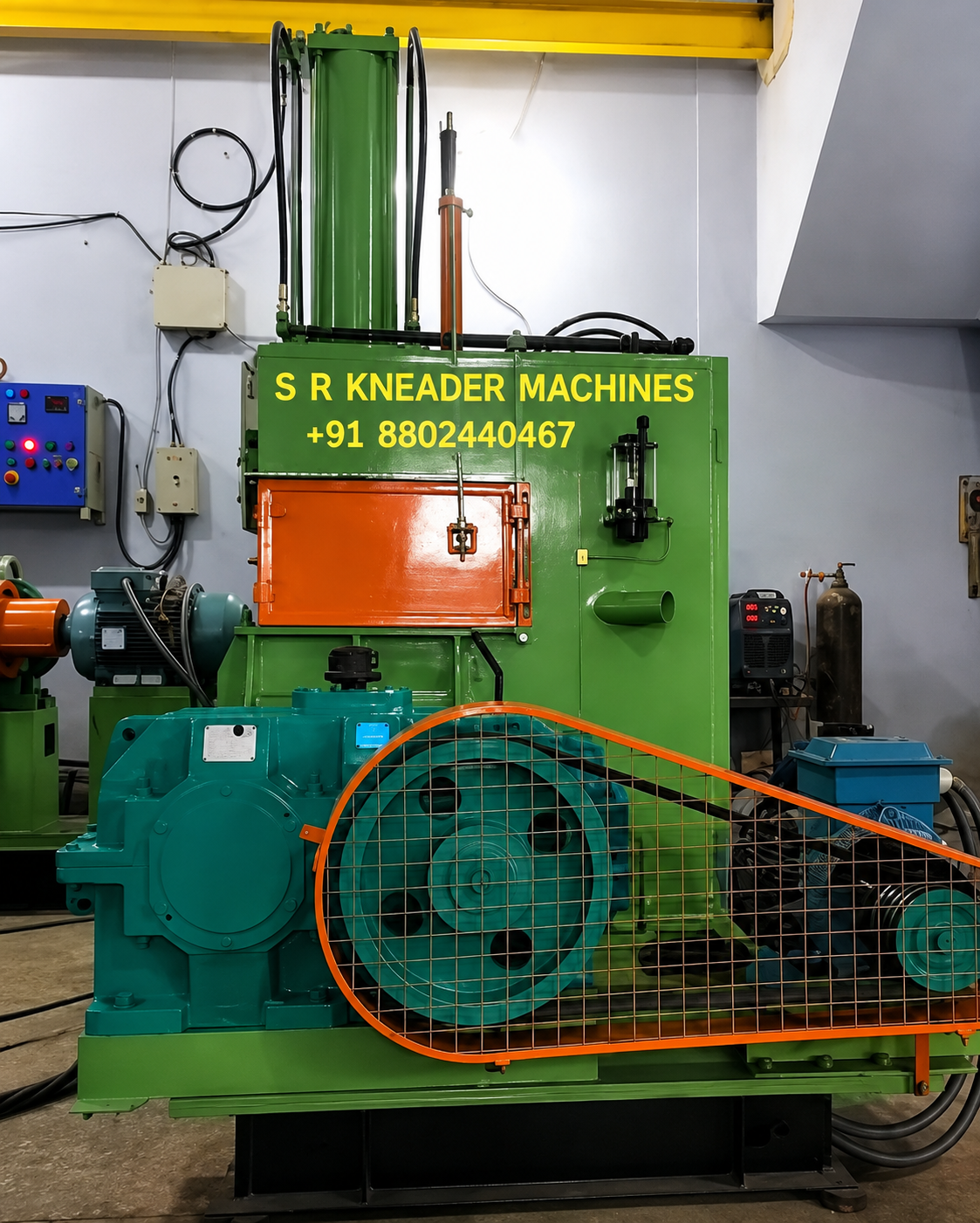 35 Litres Rubber Dispersion Kneader Machine (60 HP)