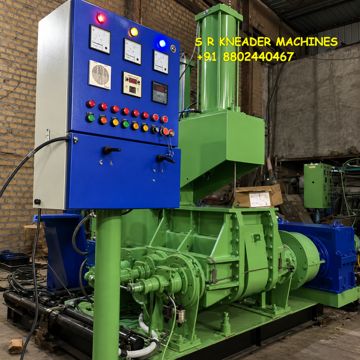 300 Litres Rubber Dispersion Kneader Machine
